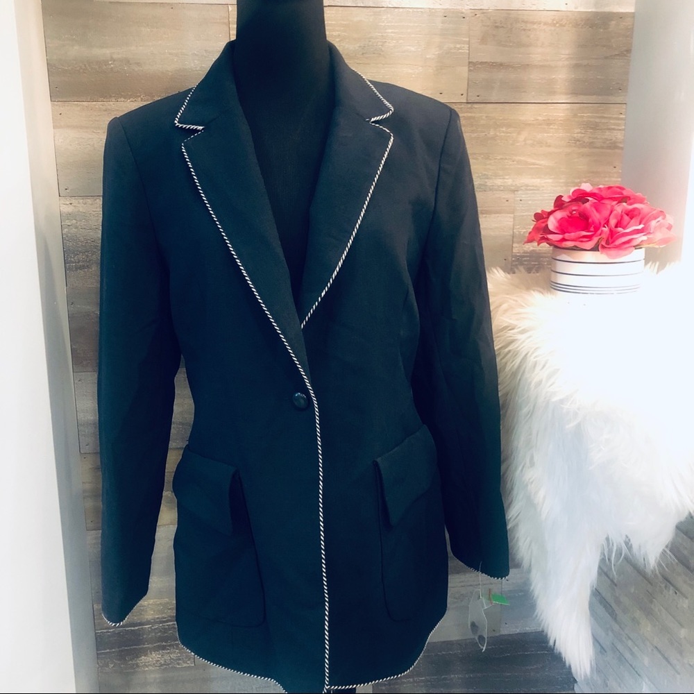 Henry McFadden VGT NWT Navy corded Blazer 10